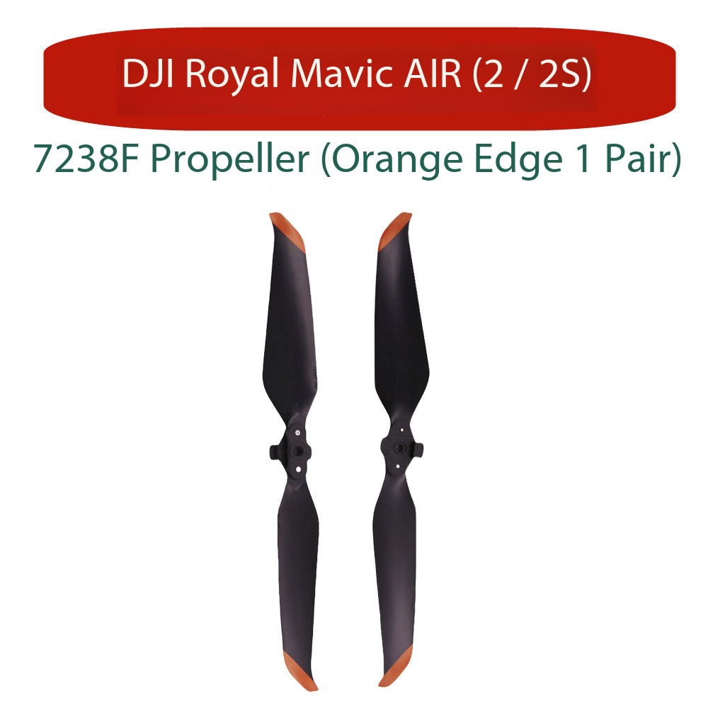 Propellers Orange Edge 1 Pair for Air 2 / Air 2S