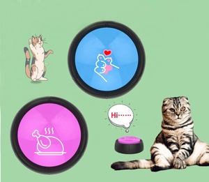 Botón parlante de moda para perros, botón de sonido con mensajes personalizados, venta directa de fábrica - Product Image 6
