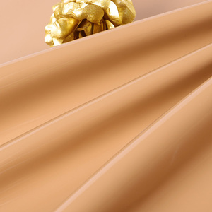 Роскошная искусственная кожаная ткань черная кожаная Ткань зеркальная металлическая искусственная виниловая искусственная кожа - Product Image 2