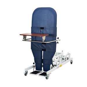 Cổ điển màu xanh biến Chiều cao nghiêng bảng điện <span class=keywords><strong>hi</strong></span>-thấp trẻ em nghiêng bảng cho phục hồi chức năng trị liệu giường với dây đai - Product Image 1