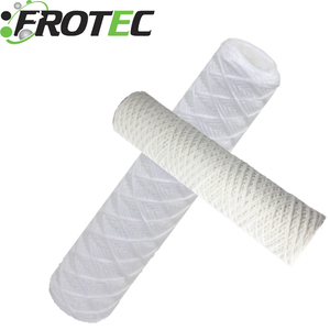Cartucho de filtro al por mayor de fábrica Tratamiento de agua Cuerda Alambre Herida Cartucho de filtro de PP Cartucho de filtro de sedimentos - Product Image 4