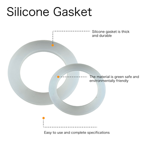 Kết nối con dấu Silicone-Độ đàn hồi cao và khả năng phục hồi tuyệt vời, đảm bảo sự ổn định con dấu lâu dài cho các kết nối bộ lọc - Product Image 2