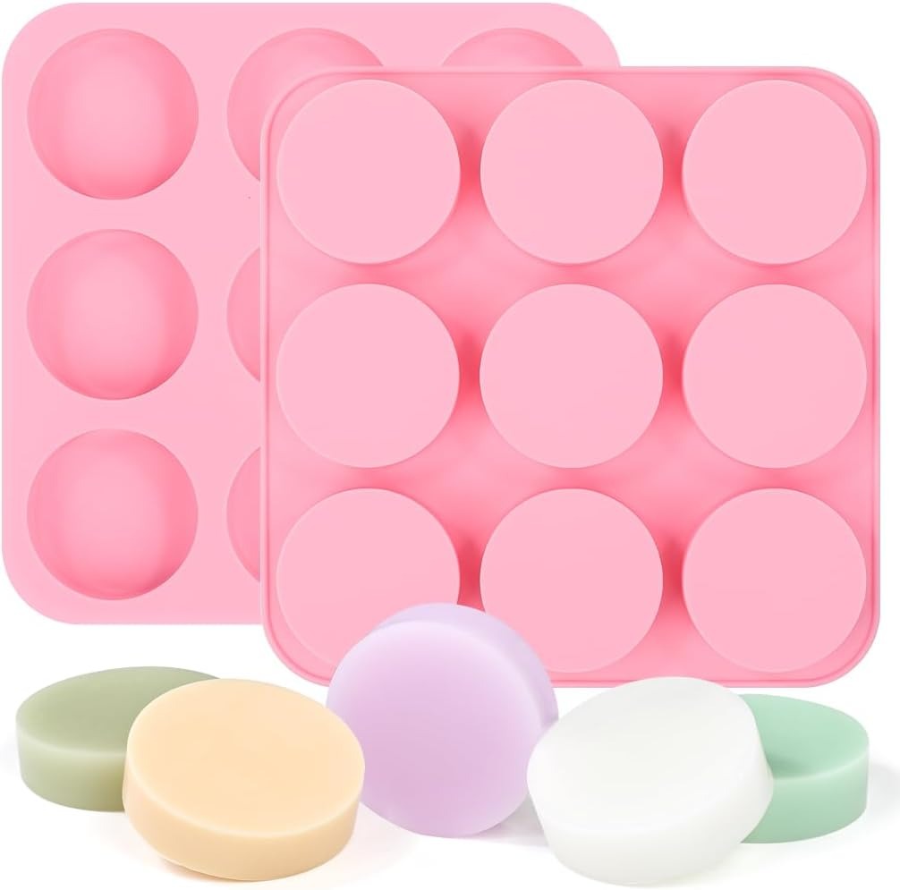 Pink-Cylindrical 2PCS