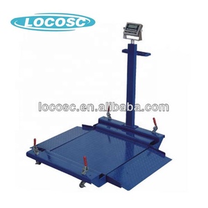 宁波OEM ODM可用数字电子秤地板秤，带坡道 - Product Image 2