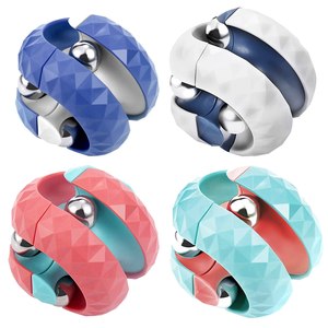 New Orbit Ball Toy <span class=keywords><strong>Fidget</strong></span> <span class=keywords><strong>Cube</strong></span> <span class=keywords><strong>Puzzle</strong></span> Ball Spinning Toy Track flipper Finger Spinner