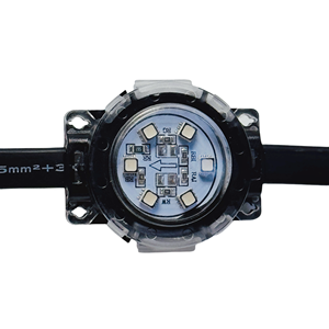 Smart-Control RGBW modulo <span class=keywords><strong>LED</strong></span> luce colore dinamico luci <span class=keywords><strong>Pixel</strong></span> personalizzabili per la costruzione paesaggio IP68 Rating emesso colore rosso