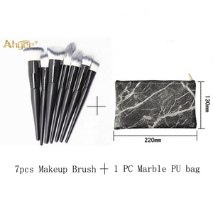 Cosmetic Makeup <strong>Brushes</strong> Set Exquisite Girl <strong>7</strong> <strong>Pcs</strong> Beauty Tool with Leather Bag Synthetic Hair Ladies Foundation Makeup 3 Sets - Product Image 6