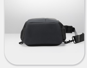 Túi đeo chéo nam có túi bên và túi khóa kéo bên trong để phân loại điện thoại và các mặt hàng khác - Product Image 5