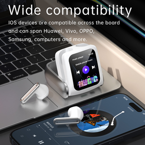 T71 Wireless TWS Earbuds ANC Noise Reduction Full Color Smart Touch Screen for Bluetooth 5.4 Waterproof <strong>Headphones</strong> for Mobile Ph - Product Image 3