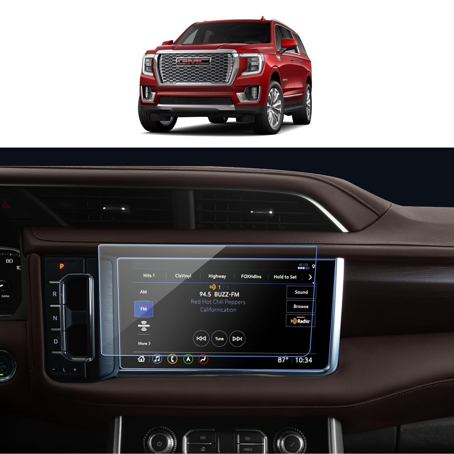 Para Yukon / Yukon XL Denali/Denali Ultimate 2021-2024 navegación