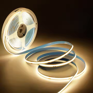 แถบไฟ LED แบบยืดหยุ่น COB สีขาวอบอุ่นจอแสดงผลสูง CRI95รีโมทคอนโทรลการรับรอง CE Rhos ระดับการป้องกัน IP20 - Product Image 2
