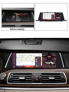 MEKEDE 680 3D UI araba multimedya oynatıcı Android kablosuz araç-çalıştır araç DVD oynatıcı Gps navigasyon 4G BMW 5 serisi GT F07 için 10.25 inç - Product Image 3