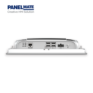 Monitor de panel industrial resistente IP65 de 10,1 pulgadas con puerto RJ45 de panel de control táctil capacitivo con extensor KVM para automatización - Product Image 4