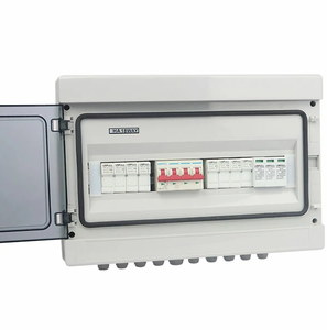 USFULL IP65プラスチックケースPVコンバイナーボックス2 in 1 Outと3 in 1 Outと4 in 1 Out 1000V DC MC4入力TUV/CE付き - Product Image 4