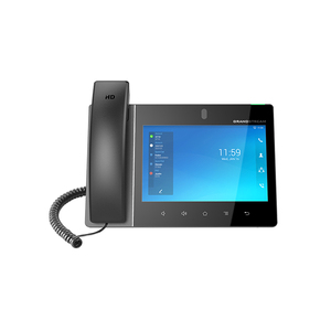 Kapazitiver 10-Punkt-Touchscreen (1280x800) mit 8 Zoll und Grands tream Video Phone mit 16 SIP-Leitungen