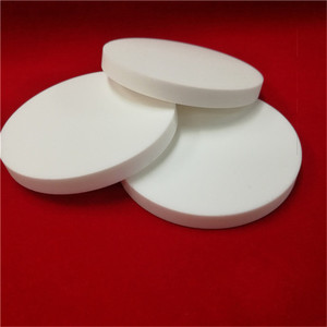 High Temperature Resistance Round Insulation <strong>Ceramic</strong> Plate CNC Macor Machinabe Glass <strong>Ceramic</strong> Plate - Product Image 4