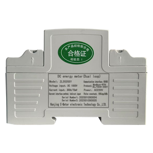 ZL2020SY 5-1000V DC Voltage <strong>Input</strong> Mini Size <strong>Pulse</strong> Output <strong>Modbus</strong> RTU Energy Meter Two Channel - Product Image 4