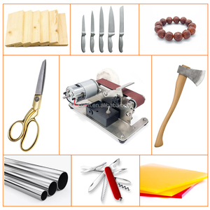 可调DIY电动迷你砂带磨床抛光磨刀机 - Product Image 6