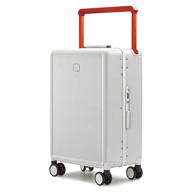 Novo design largo trole mala PC luxo viagem bagagem com roda giratória