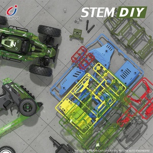Chengji 3 in 1 2.4G RC off-road rc araba diy yapı taşları kiti 1:18 montaj çocuk oyuncakları uzaktan kontrol diy rc araba çocuk için - Product Image 4