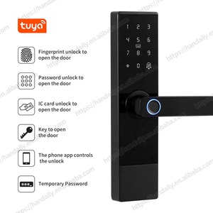ล็อคประตูอัจฉริยะระบบดิจิทัลพร้อมแหล่งจ่ายไฟฉุกเฉิน - Product Image 4