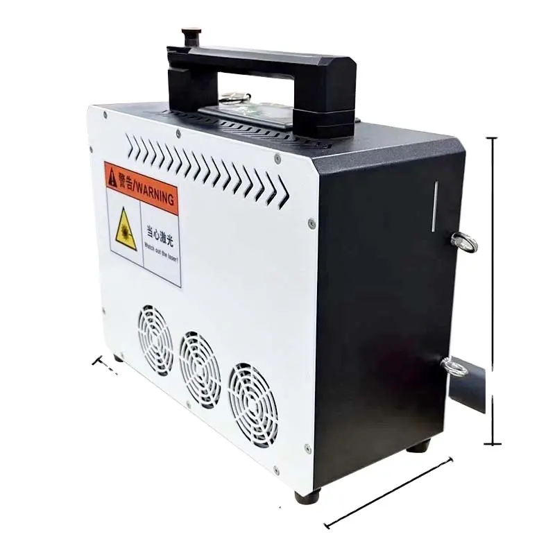 Handheld Puls Laser Reinigingsmachine Voor Metaal Roest/Olie/Verf Verwijderen Laser Derusting Machine