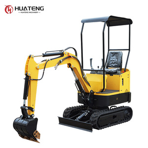 Mini Excavadora hidráulica de marca china, máquina de carga, 1,5 T, 1,2 toneladas, mini Válvula de control hidráulica más pequeña - Product Image 1