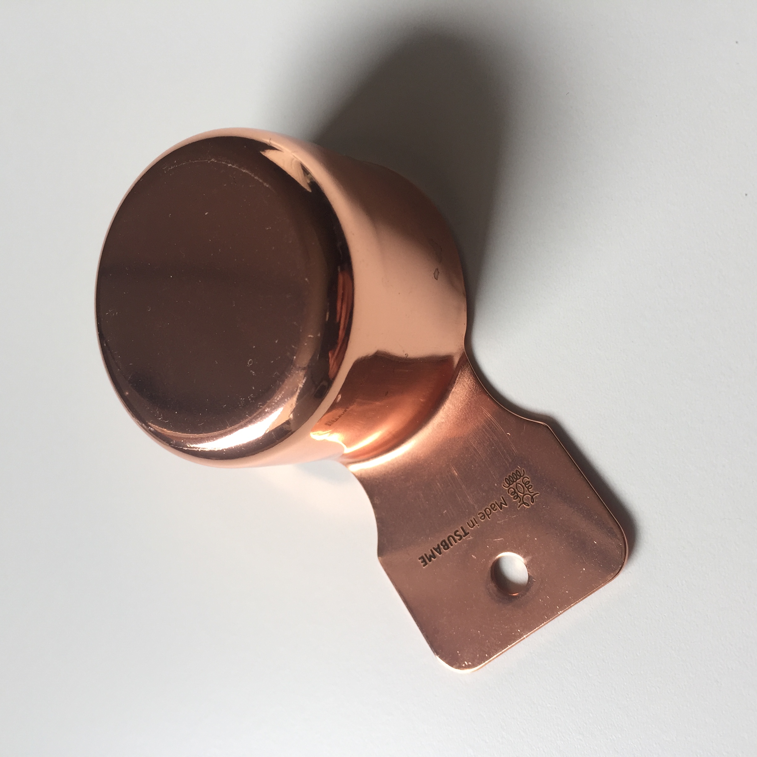 Café medida cuchara corta de cobre