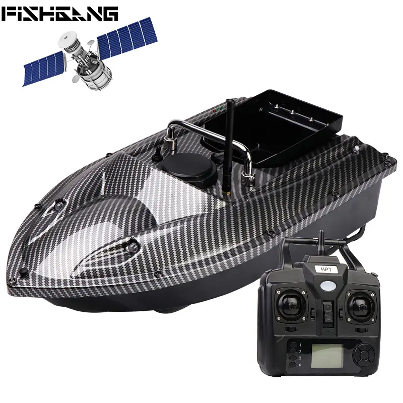 FISHGANG OEM 업그레이드 낚시 미끼 보트 16 위치 포인트 물고기 파인더 gps 500 메터 거리 GPS RC 낚시 미끼 보트