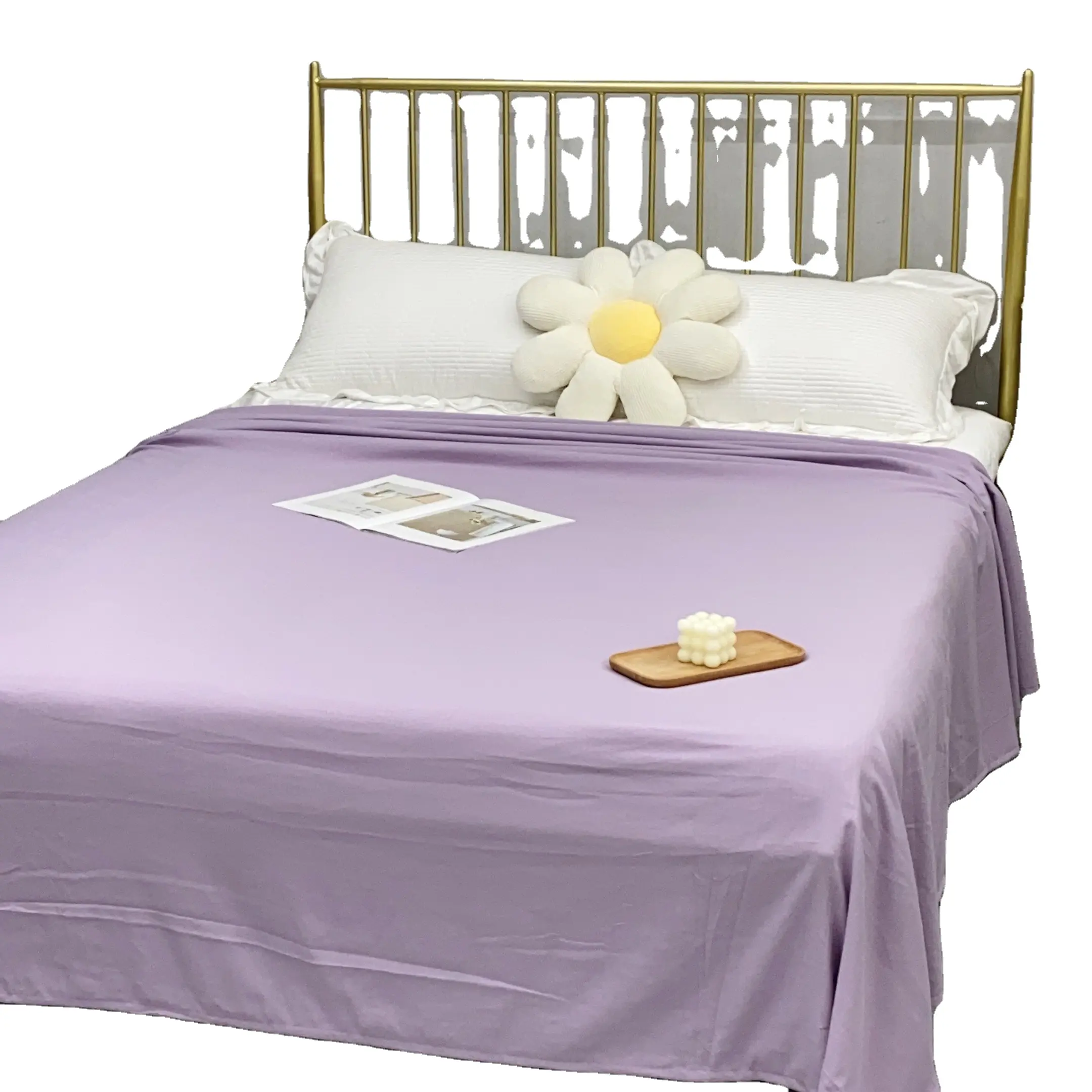 bedding manufacture oem grounding bed sheet king size double linen electric bed sheets