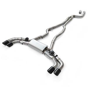 JYD 3,5 Zoll Klappen-Sportauspuff passend für M340i <span class=keywords><strong>G20</strong></span> G22 BMW M440/M440i aus 304 Edelstahl Valvetronic Auspuffanlage mit 4 Endrohren - Product Image 1