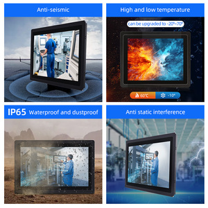 IP65 Waterproof Capacitive Touch Screen All <strong>in</strong> One Customized Inch Embedded Fanless Industrial Panel Pc