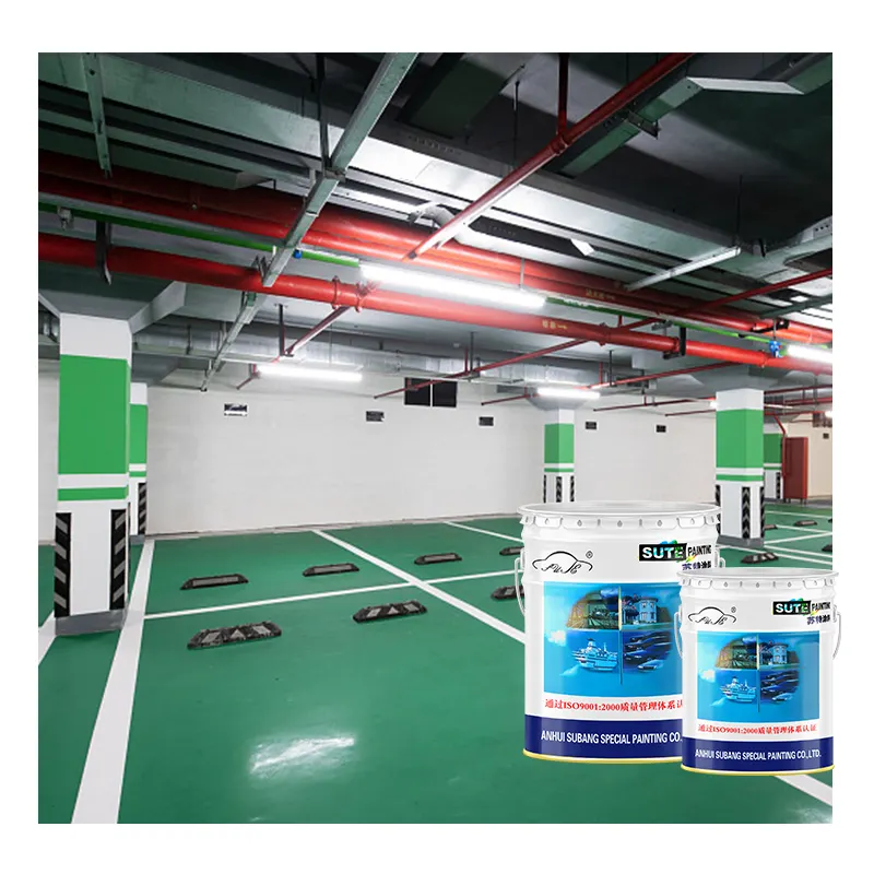 Epoxy Floor Coating Fluid Self-Leveling Rust Proof Paint with Chemical Resistance for Boat and Building Coating