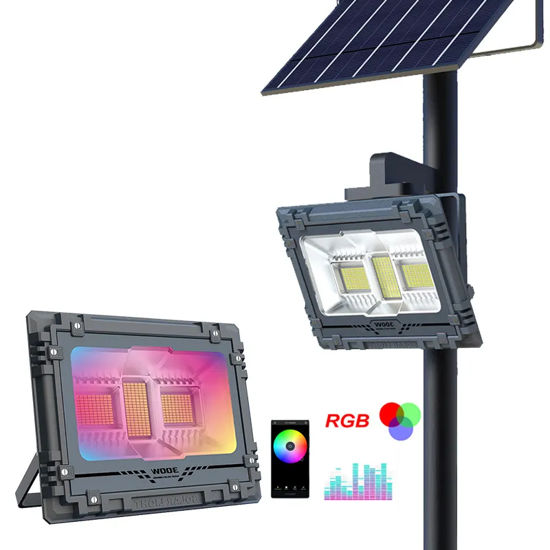 Lampadaire solaire à induction à lumen élevé, étanche, intégré, éclairage extérieur, éclairage de rue, lampadaires solaires de jardin
