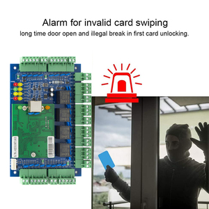 Tcp/ip Viertüriges Zugangs kontroll panel Smartcard Rfid Access Control System Access Control Board