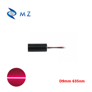 标准紧凑型D9mm 635nm 10mw红线激光模块激光线模块10mw - Product Image 5