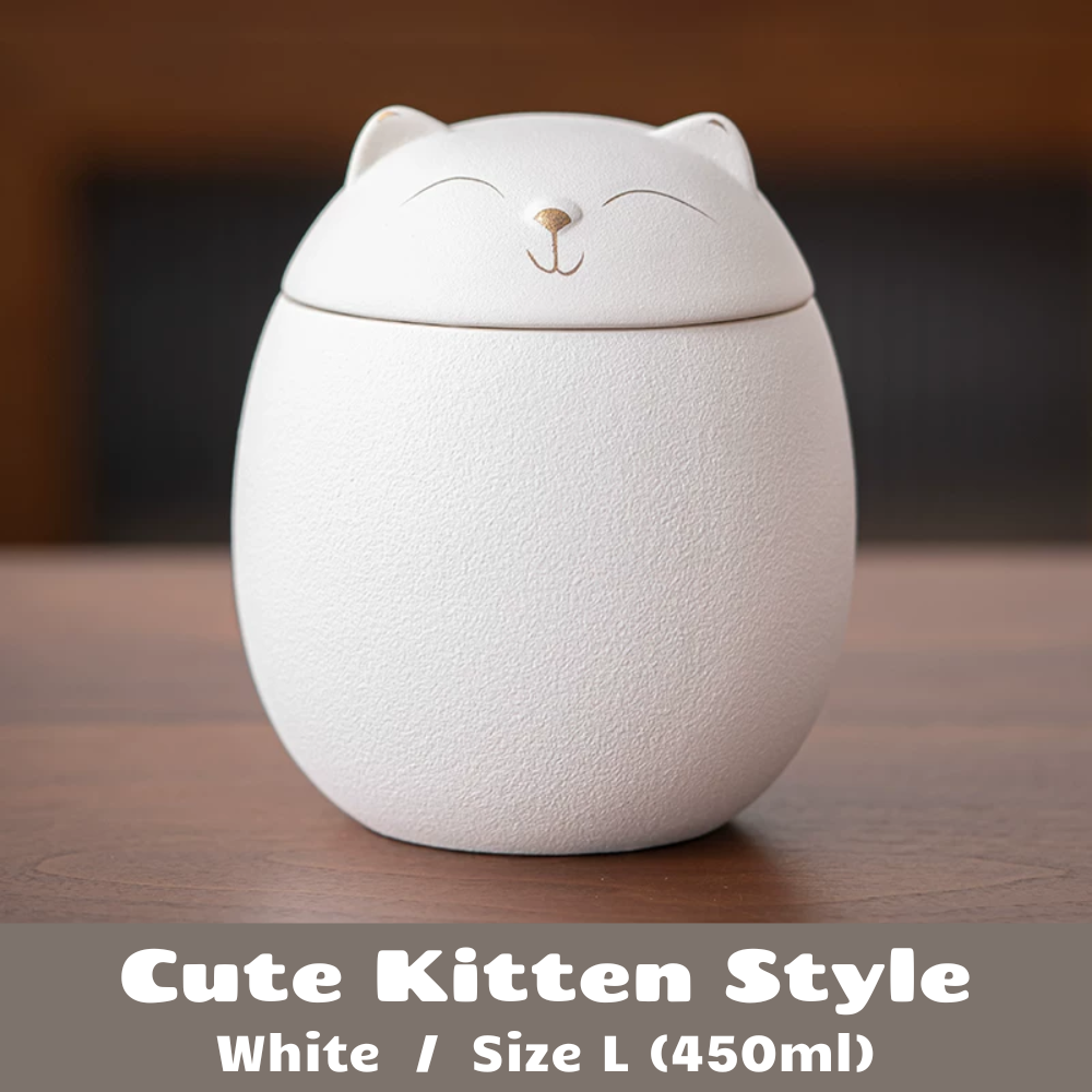 Taglia L / Stile gattino / Bianco