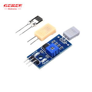 Interruptor y detector de humedad HR202 Módulo de resistencia sensible a la humedad de 5V Sensor LM393 con salida comparadora de 15mA - Product Image 3
