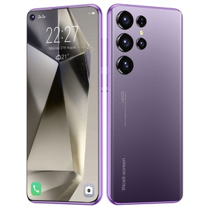 2024 NOVO Smartphone 7,3 polegadas Desbloqueado <span class=keywords><strong>2</strong></span> Telefones SIM 5G <span class=keywords><strong>Android</strong></span> 13.0 Telemóveis S25 ultra Celular
