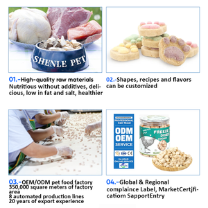 Gdo olmayan hiçbir katkı maddesi koruyucular DHA EPA Amino asitler zengin evcil hayvan Pet Cod granülleri için fonksiyonel beslenme - Product Image 6