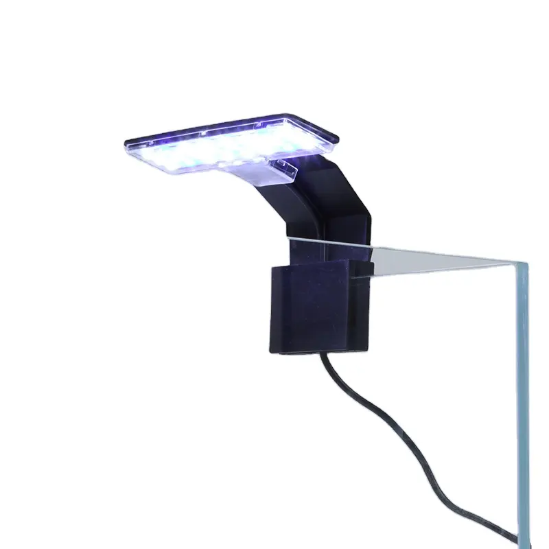 Clip Super sottile di alta qualità su acquario LED Light piantato 10w luce per acquario per acquario