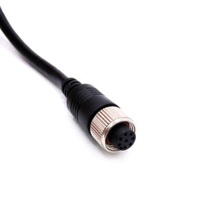 Cable de red M12 RJ45 hembra de 8 pines, conexión de cámara Industrial impermeable, Sensor antiinterferencias, Cables de comunicación LAN - Product Image 4