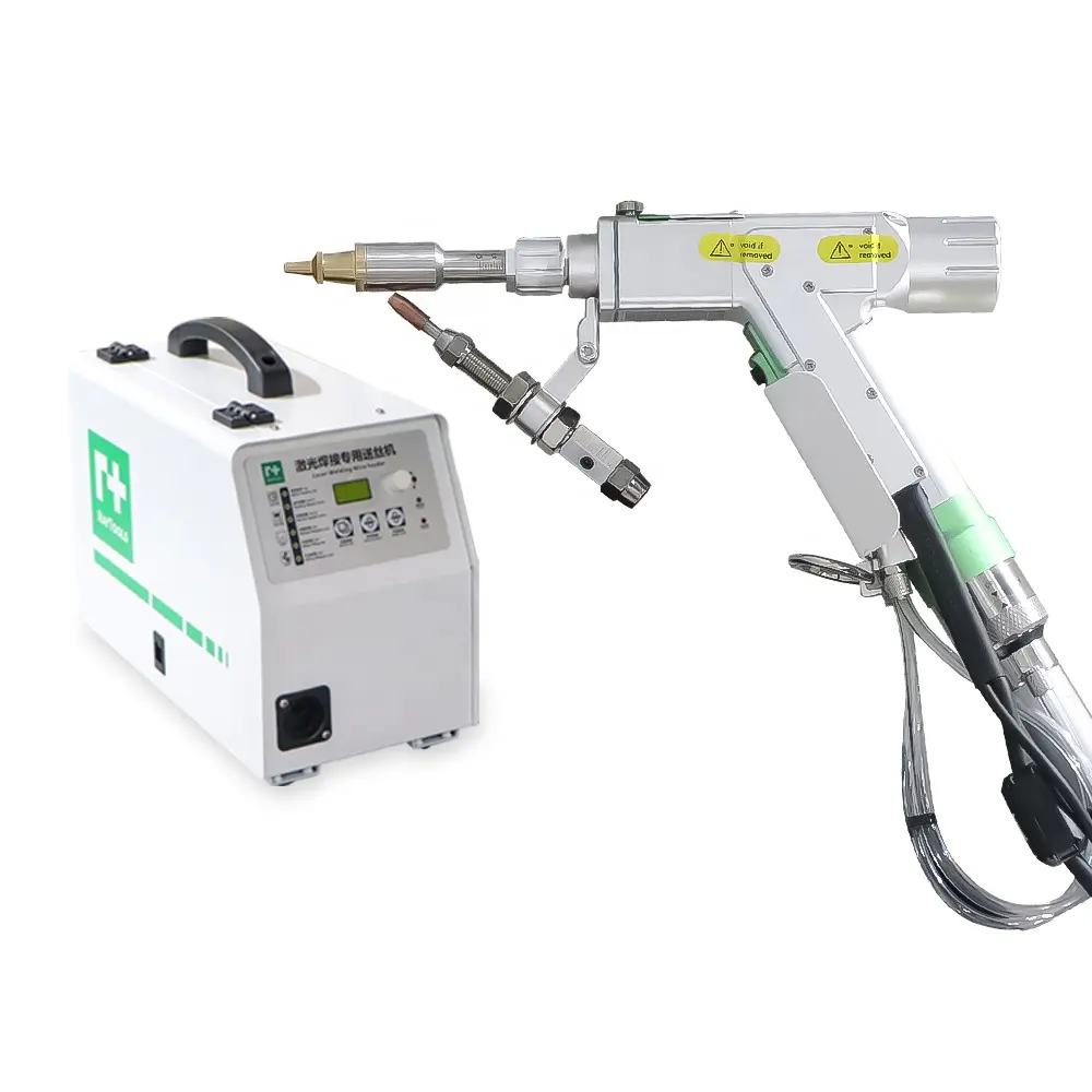 Testa di saldatura Laser BW101-GS 1064nm con filo di alimentazione sistema di saldatura Laser Set per macchina da taglio per saldatura a fibra