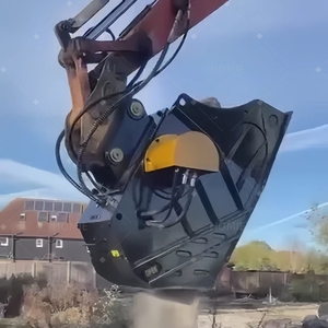 Best Quality Hard Stone Crushing Bucket <strong>Hydraulic</strong> Concrete <strong>Crusher</strong> With SAI Motor for 25-30 Ton Excavator on Sale