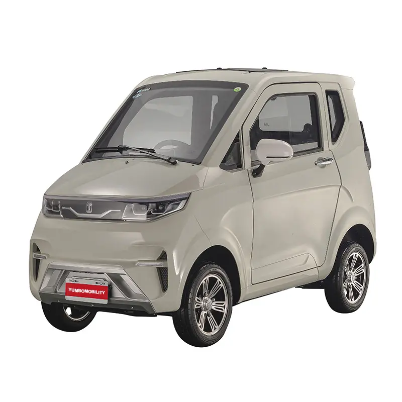 Nieuw Product 3 Zetels Mini Vier Wielen Elektrische Auto Voor Volwassenen Passagier