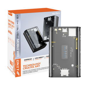 Router MIFI 4G CPE kecepatan tinggi, baterai Dual Band 150Mbps 2.4Ghz 5.8Ghz 4400mAh dengan fungsi Firewall - Product Image 2