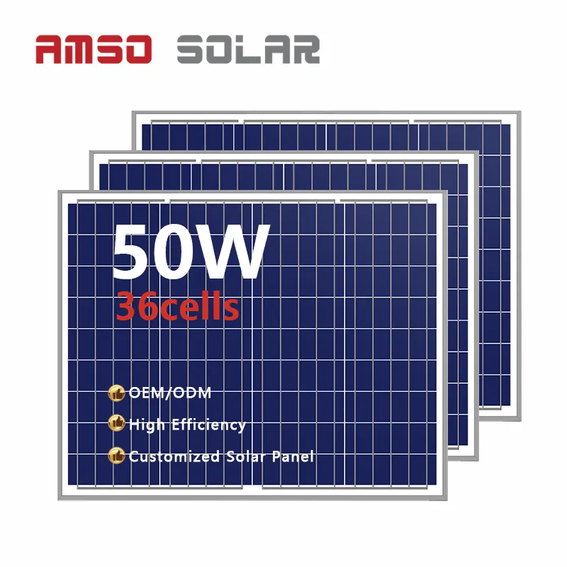 उच्च गुणवत्ता 50w polycrystalline सौर पैनलों है मिनी सौर पैनल 50w छोटे सौर पैनल 50 वाट