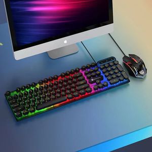 Wired USB Gaming <strong>Keyboard</strong> and <strong>Mouse</strong> Set Mechanical Gaming <strong>Keyboard</strong> and <strong>Mouse</strong> Combo with Backlight - Product Image 3