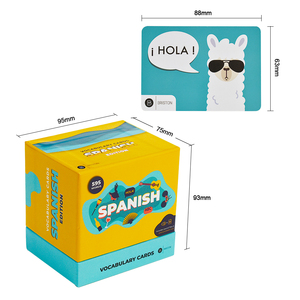 Chất lượng cao tùy chỉnh màu đen giấy in chơi boong của nhà sản xuất thẻ trò chơi phụ kiện - Product Image 6