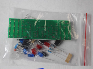CD4017 + NE555 flaş ışığı patlama-yanıp sönen LED Suite öz DIY öğrenme elektronik kiti Strobe modülü üretim sıcak satış - Product Image 5